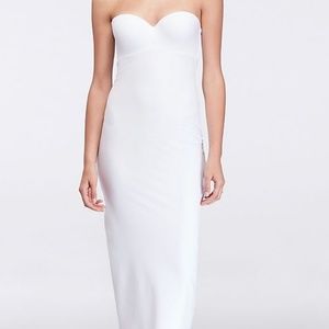 David's Bridal Strapless Full Length Bra Slip